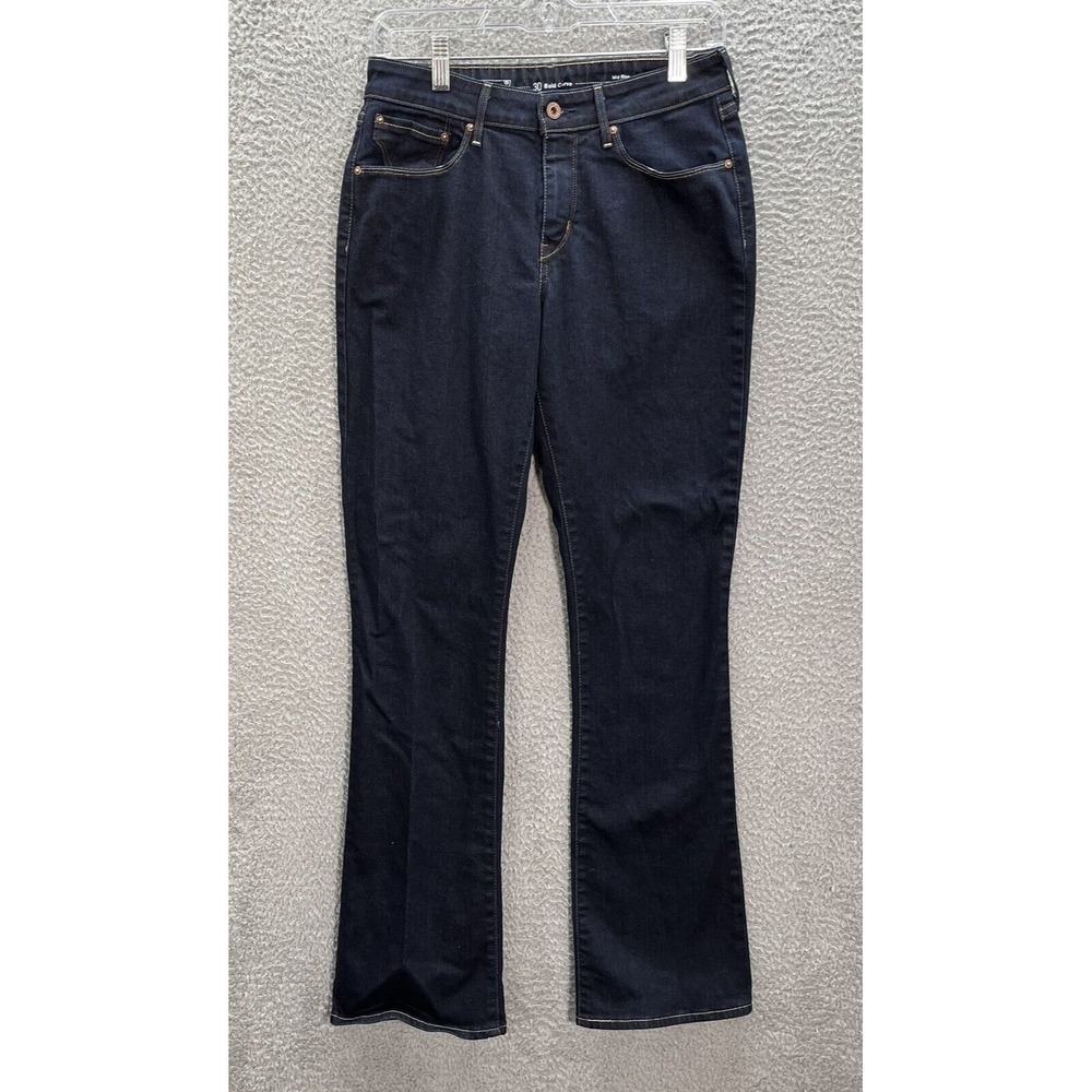 Levis Jeans Womens 30x32 Blue Denim‎ Bold Curve Mid Rise Boot Workwear Casual